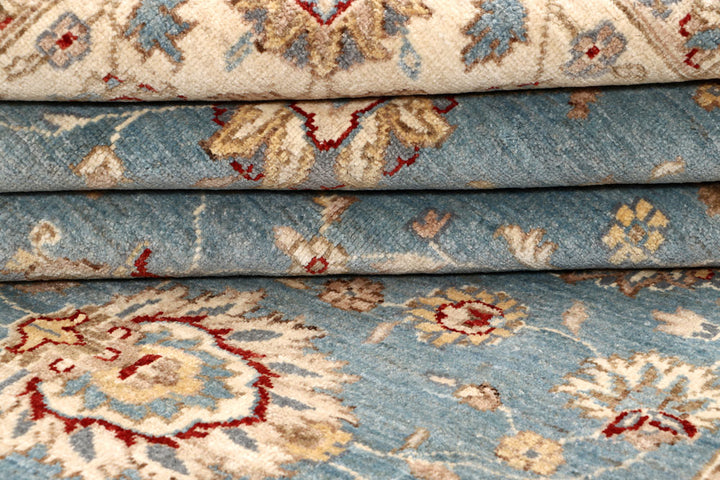 Light Slate Grey Ziegler 6' 6 x 9' 11 - No. 67394 - ALRUG Rug Store