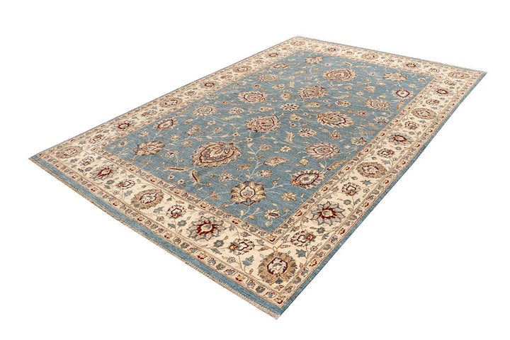 Light Slate Grey Ziegler 6' 6 x 9' 11 - No. 67394 - ALRUG Rug Store