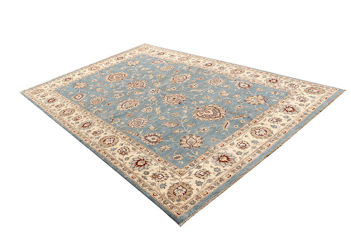 Light Slate Grey Ziegler 6' 6 x 9' 11 - No. 67394 - ALRUG Rug Store