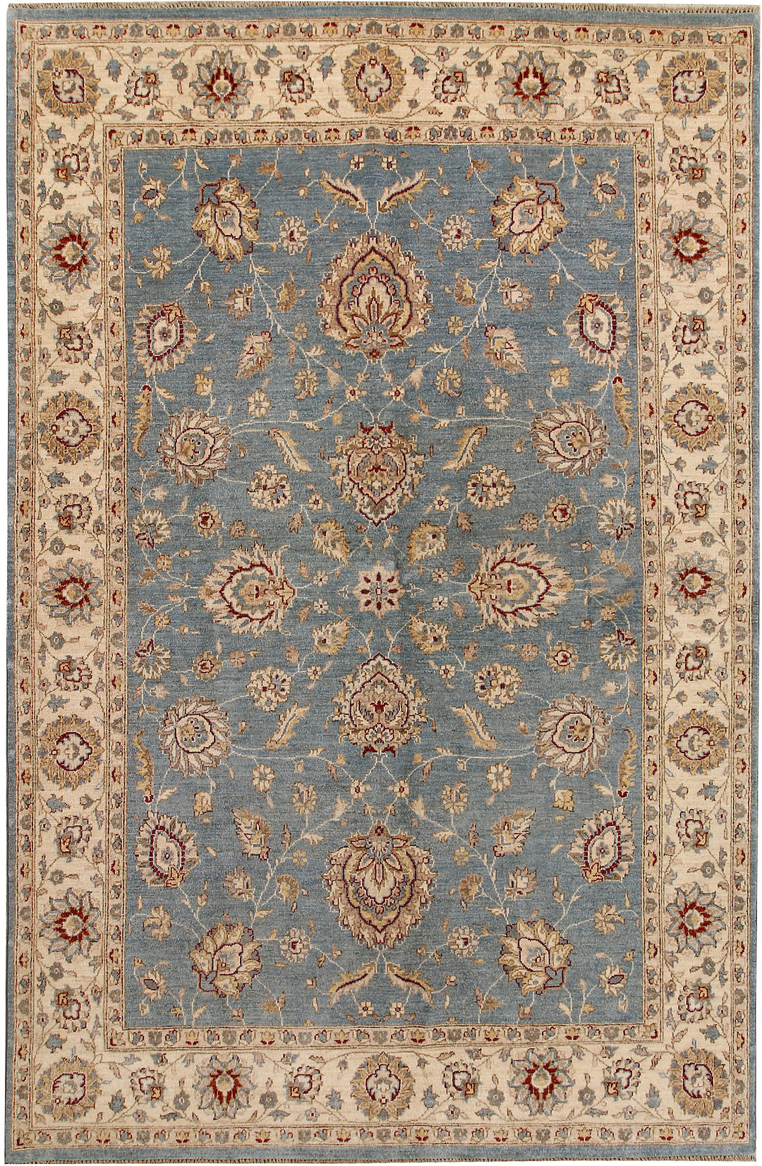 Light Slate Grey Ziegler 6' 6 x 9' 11 - No. 67394 - ALRUG Rug Store