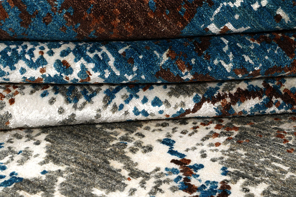 Multi Colored Abstract 8' x 10' 4 - No. 67398 - ALRUG Rug Store