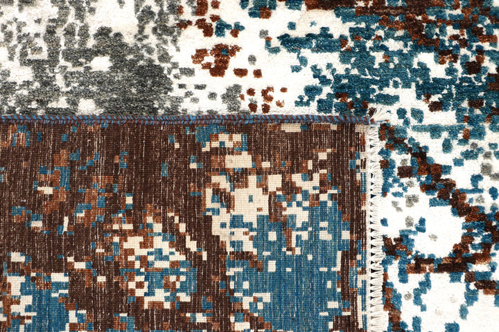 Multi Colored Abstract 8' x 10' 4 - No. 67398 - ALRUG Rug Store