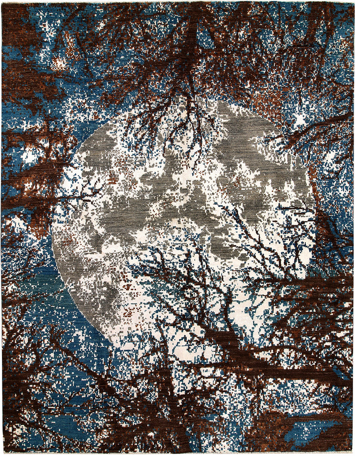 Multi Colored Abstract 8' x 10' 4 - No. 67398 - ALRUG Rug Store