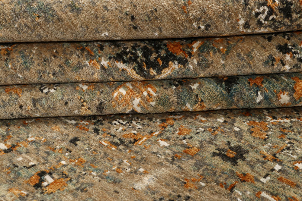 Multi Colored Abstract 8' 1 x 9' 9 - No. 67399 - ALRUG Rug Store