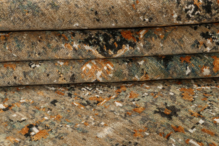 Multi Colored Abstract 8' 1 x 9' 9 - No. 67399 - ALRUG Rug Store