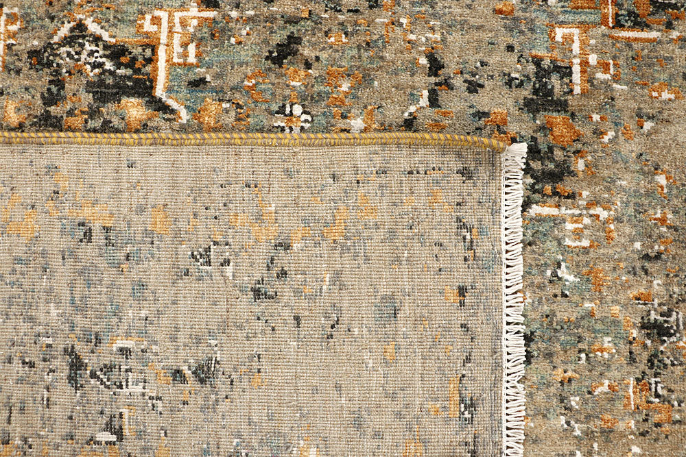 Multi Colored Abstract 8' 1 x 9' 9 - No. 67399 - ALRUG Rug Store