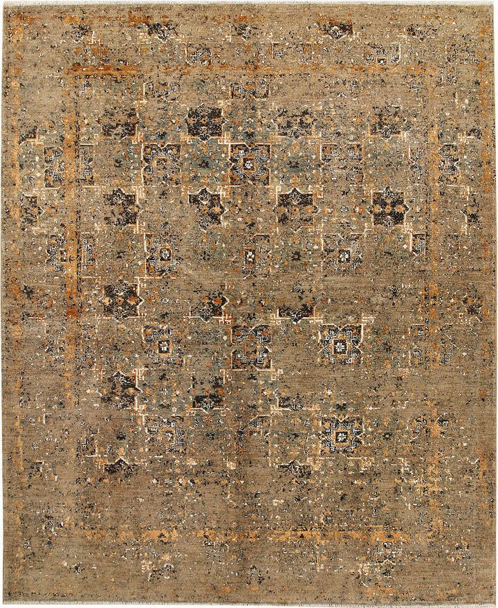 Multi Colored Abstract 8' 1 x 9' 9 - No. 67399 - ALRUG Rug Store