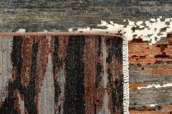 Multi Colored Abstract 8' 2 x 9' 9 - No. 67400 - ALRUG Rug Store