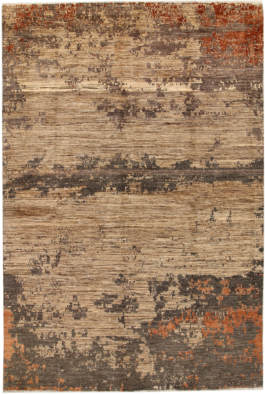 Multi Colored Abstract 6' 6 x 9' 7 - No. 67401 - ALRUG Rug Store