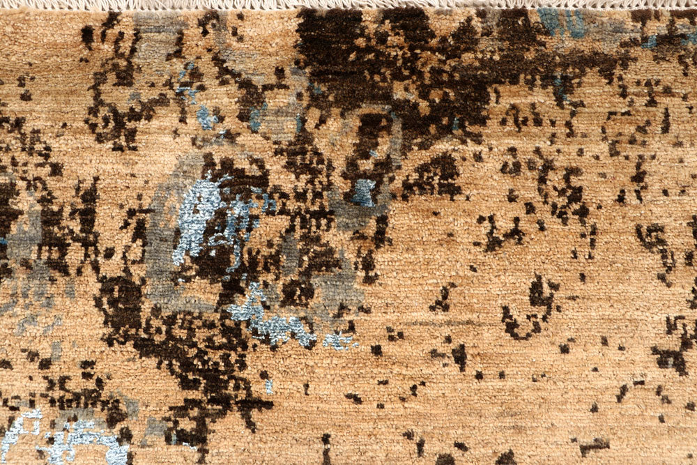 Multi Colored Abstract 4' x 6' 5 - No. 67406 - ALRUG Rug Store