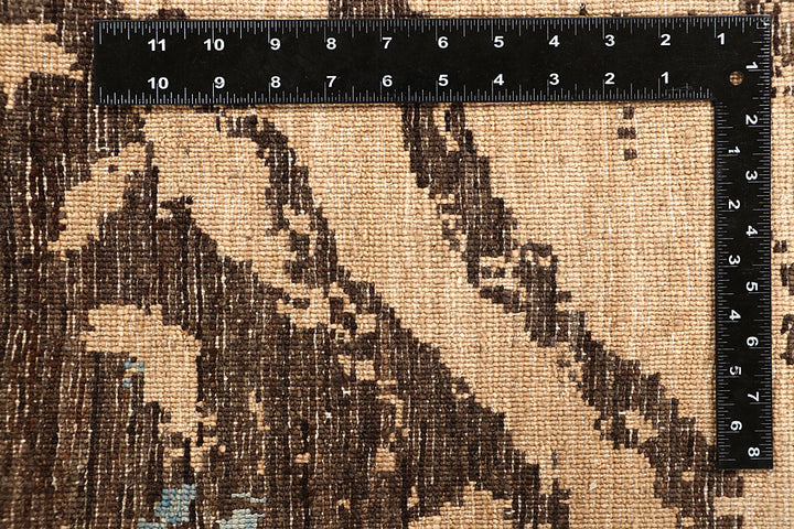 Multi Colored Abstract 4' x 6' 5 - No. 67406 - ALRUG Rug Store