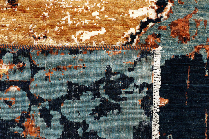 Multi Colored Abstract 4' 1 x 5' 9 - No. 67408 - ALRUG Rug Store