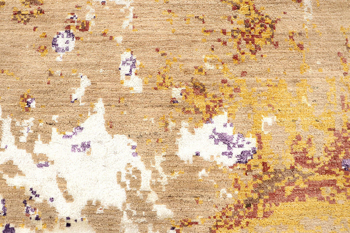 Multi Colored Abstract 4'  x" 6'  1" - No. QA39566