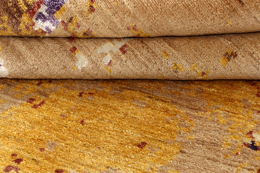 Multi Colored Abstract 4'  x" 6'  1" - No. QA39566