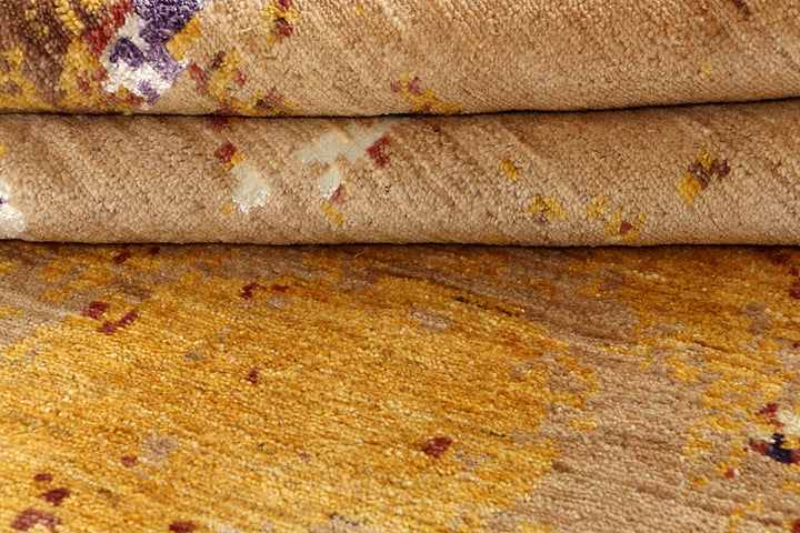 Multi Colored Abstract 4'  x" 6'  1" - No. QA39566