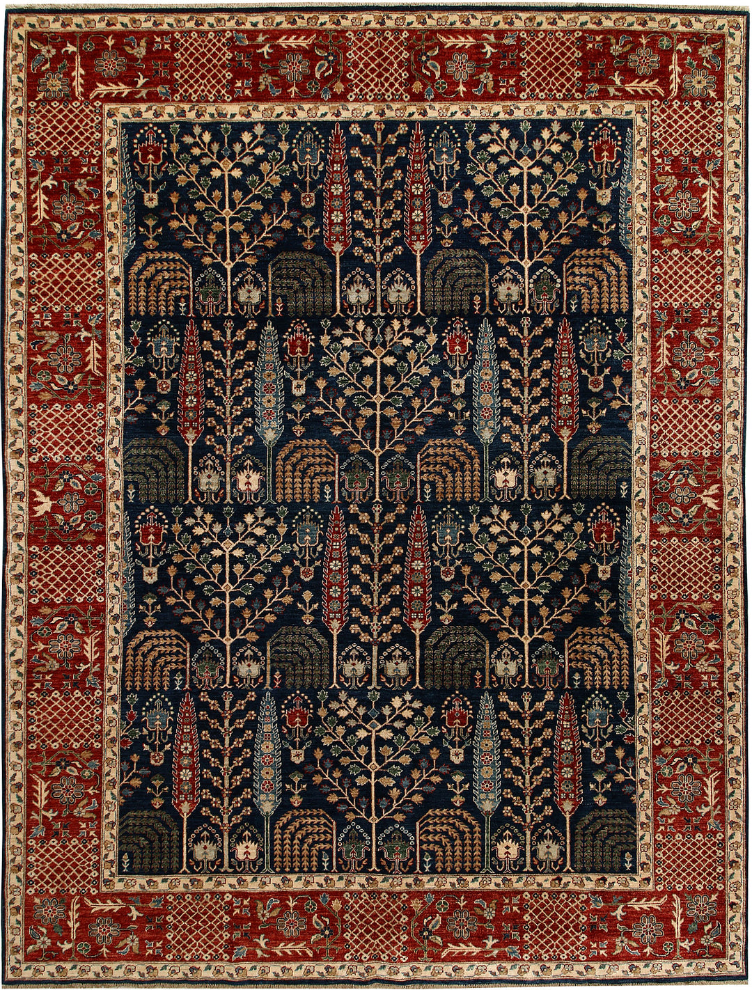 Multi Colored Ziegler 9' 1 x 11' 10 - No. 67411 - ALRUG Rug Store