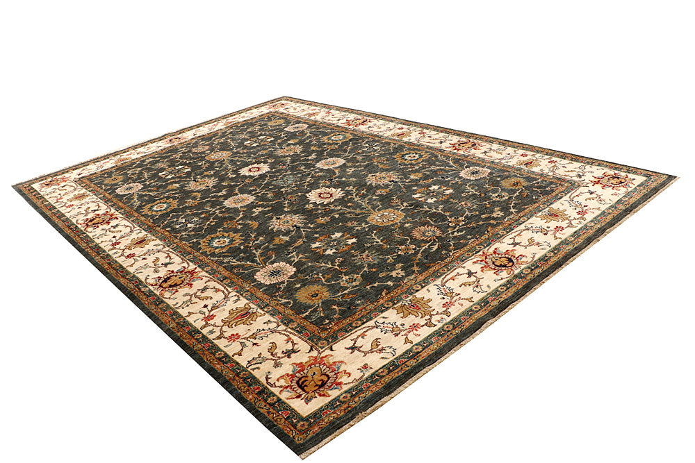 Dim Grey Ziegler 8' 4 x 11' 7 - No. 67412 - ALRUG Rug Store