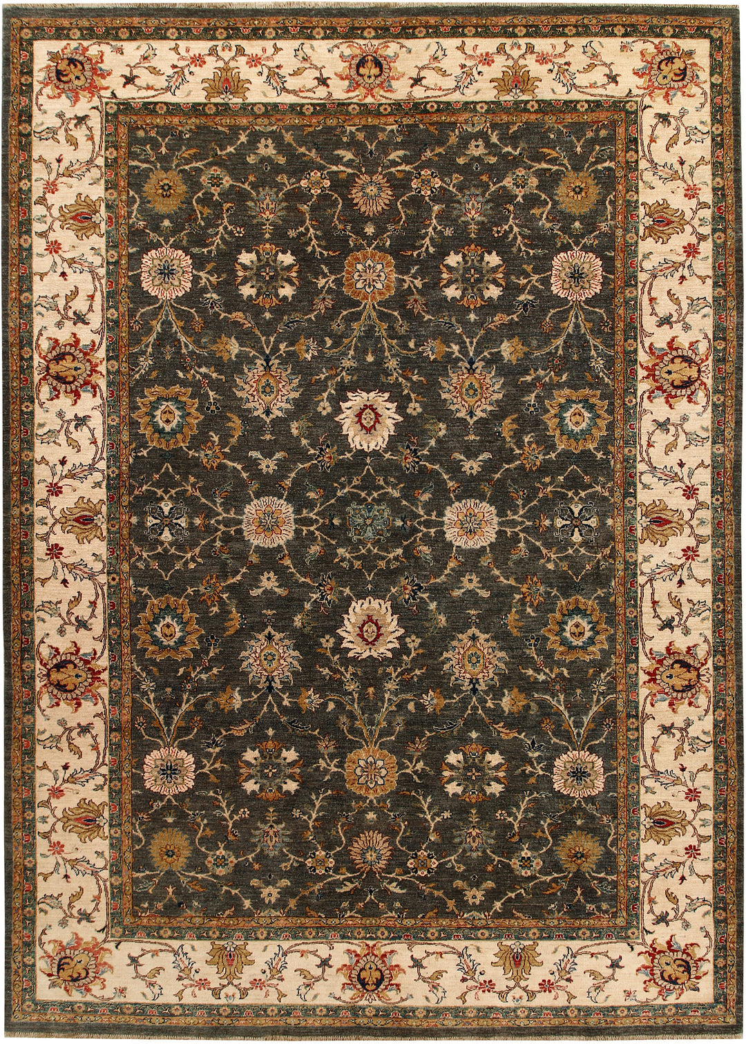 Dim Grey Ziegler 8' 4 x 11' 7 - No. 67412 - ALRUG Rug Store