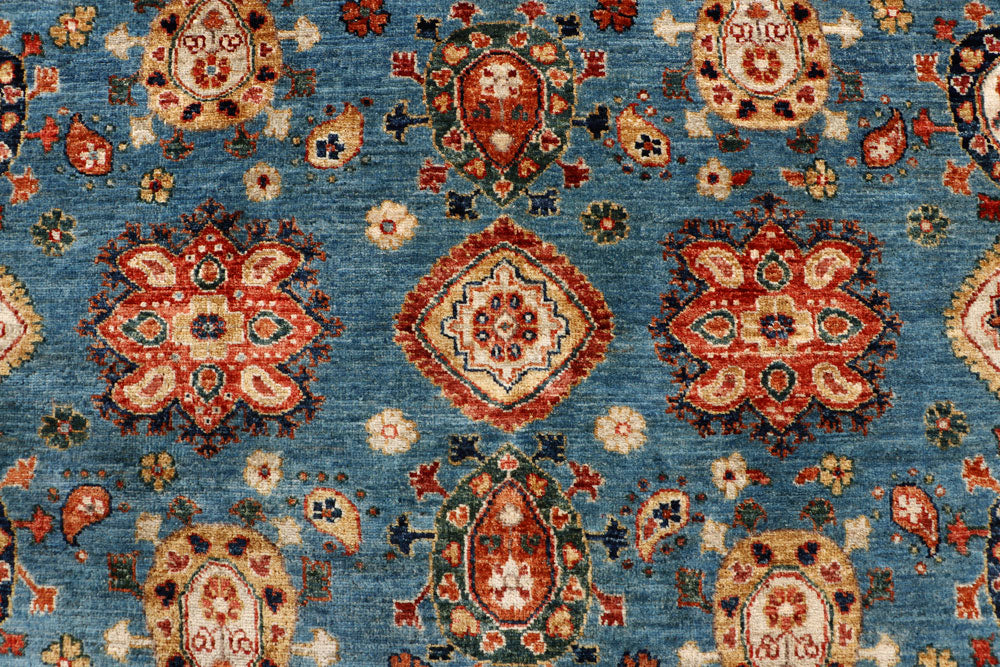 Steel Blue Ziegler 8' 9 x 12' - No. 67413 - ALRUG Rug Store
