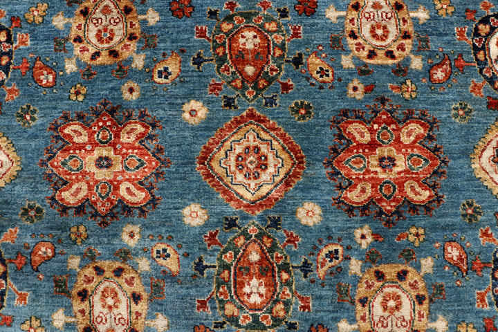 Steel Blue Ziegler 8' 9 x 12' - No. 67413 - ALRUG Rug Store