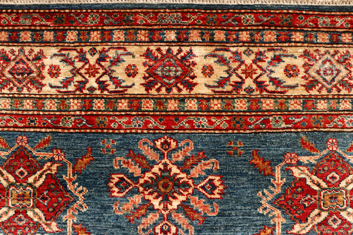 Steel Blue Kazak 5' 10 x 8' 4 - No. 67416 - ALRUG Rug Store