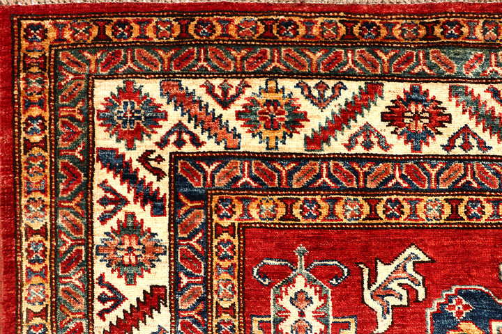 Firebrick Kazak 4' 11 x 6' 8 - No. 67417 - ALRUG Rug Store