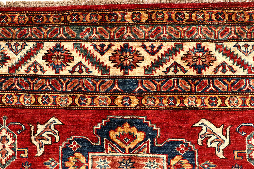 Firebrick Kazak 4' 11 x 6' 8 - No. 67417 - ALRUG Rug Store
