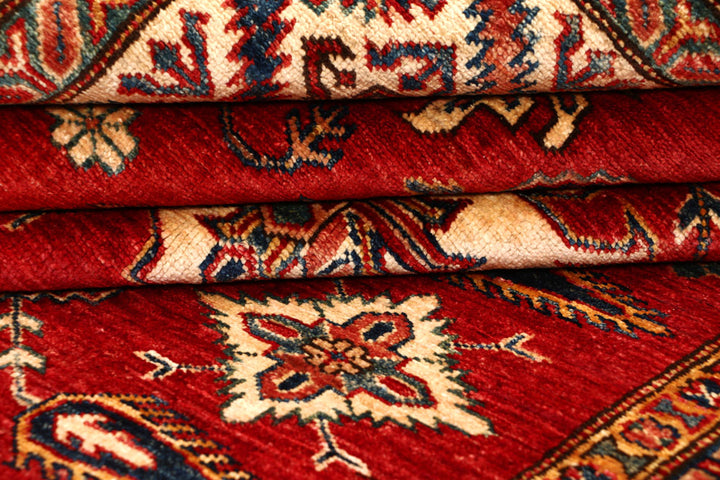 Firebrick Kazak 4' 11 x 6' 8 - No. 67417 - ALRUG Rug Store