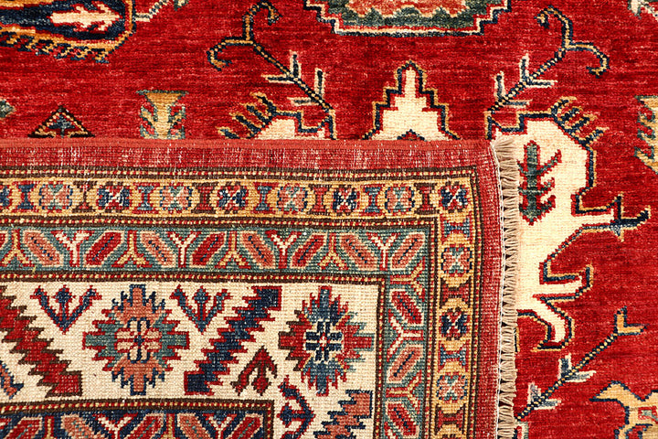 Firebrick Kazak 4' 11 x 6' 8 - No. 67417 - ALRUG Rug Store
