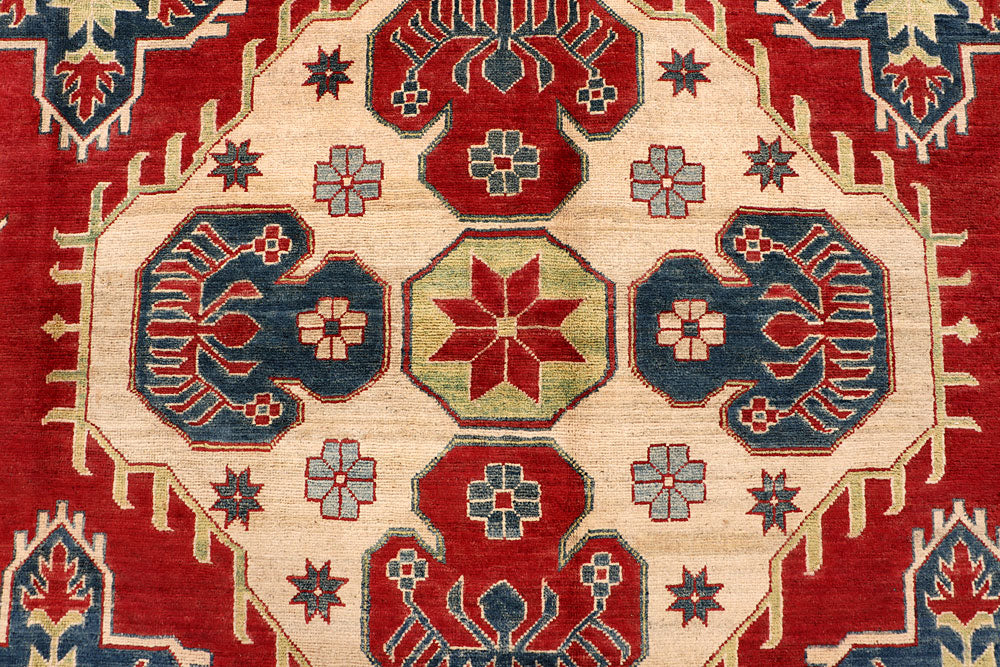 Firebrick Kazak 8' 11 x 11' 10 - No. 67418 - ALRUG Rug Store