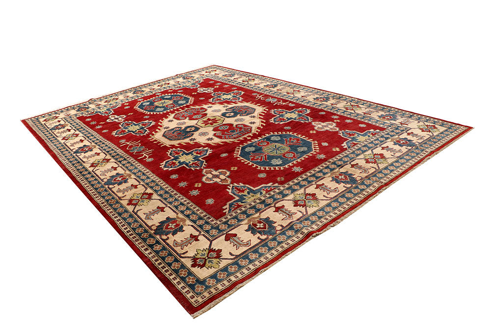 Firebrick Kazak 8' 11 x 11' 10 - No. 67418 - ALRUG Rug Store