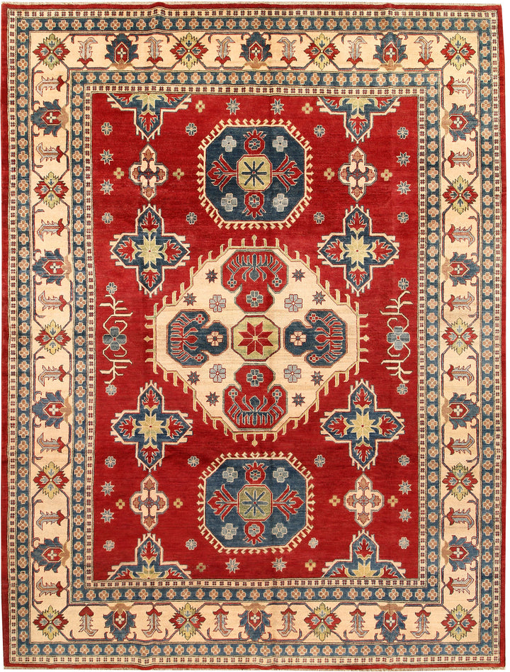 Firebrick Kazak 8' 11 x 11' 10 - No. 67418 - ALRUG Rug Store