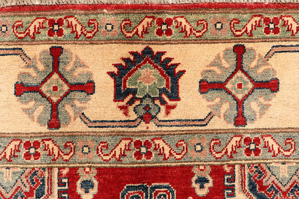 Firebrick Kazak 5' 6 x 8' 2 - No. 67420 - ALRUG Rug Store