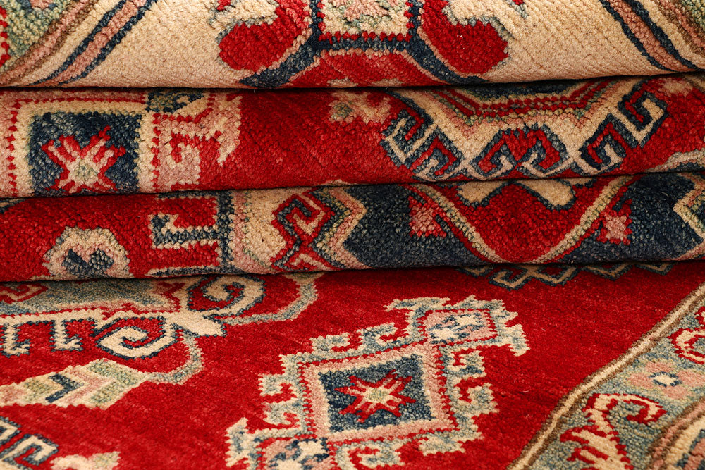 Firebrick Kazak 5' 6 x 8' 2 - No. 67420 - ALRUG Rug Store