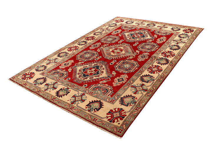 Firebrick Kazak 5' 6 x 8' 2 - No. 67420 - ALRUG Rug Store