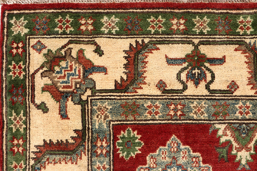 Firebrick Kazak 4' 10 x 6' 9 - No. 67421 - ALRUG Rug Store
