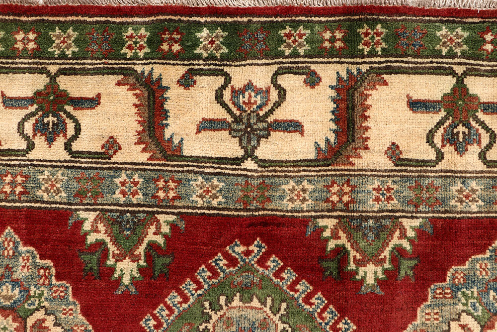 Firebrick Kazak 4' 10 x 6' 9 - No. 67421 - ALRUG Rug Store