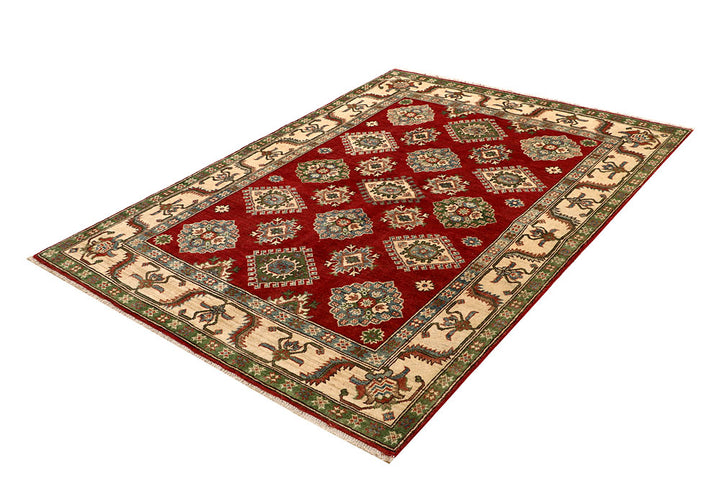 Firebrick Kazak 4' 10 x 6' 9 - No. 67421 - ALRUG Rug Store
