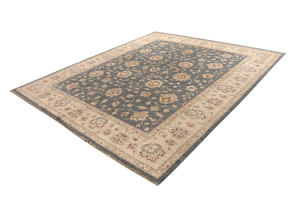 Dark Grey Oushak 8' 4 x 9' 9 - No. 67423 - ALRUG Rug Store