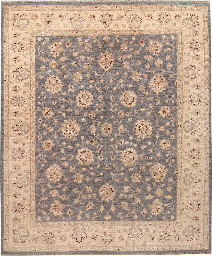 Dark Grey Oushak 8' 4 x 9' 9 - No. 67423 - ALRUG Rug Store