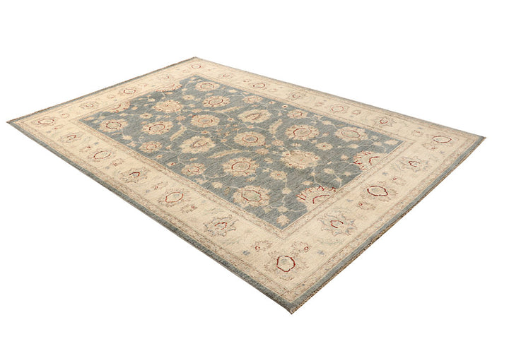 Dark Grey Oushak 5' 3 x 7' 7 - No. 67424 - ALRUG Rug Store