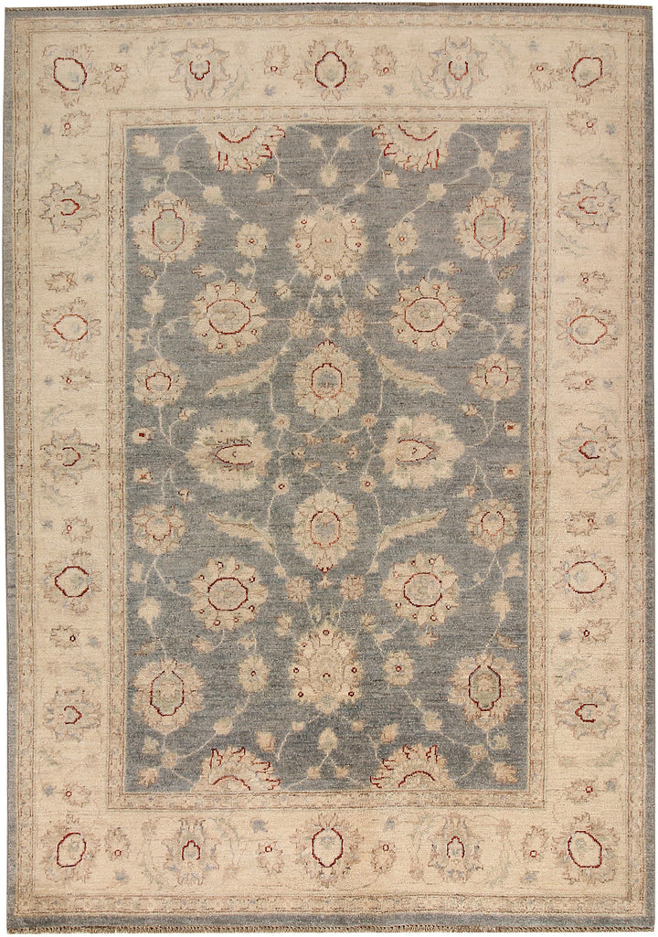 Dark Grey Oushak 5' 3 x 7' 7 - No. 67424 - ALRUG Rug Store