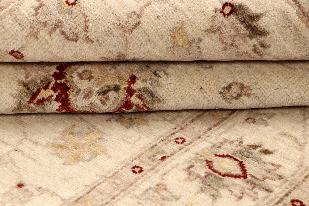 Bisque Oushak 4' 5 x 6' 11 - No. 67425 - ALRUG Rug Store