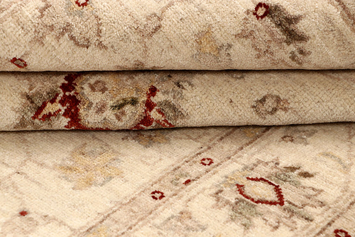 Bisque Oushak 4' 5 x 6' 11 - No. 67425 - ALRUG Rug Store