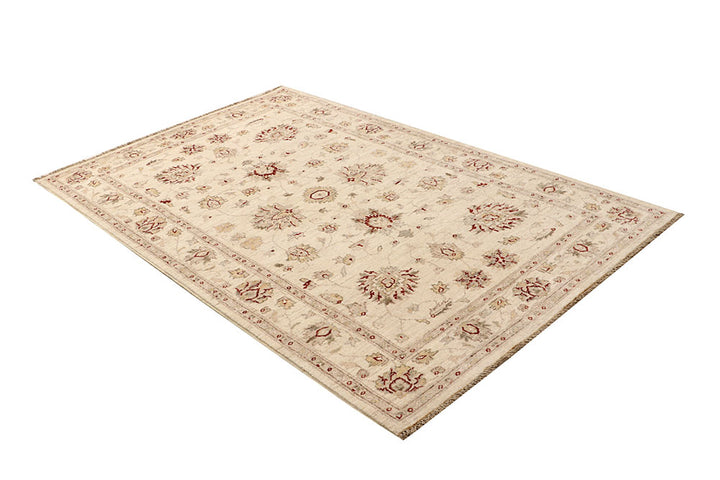 Bisque Oushak 4' 5 x 6' 11 - No. 67425 - ALRUG Rug Store