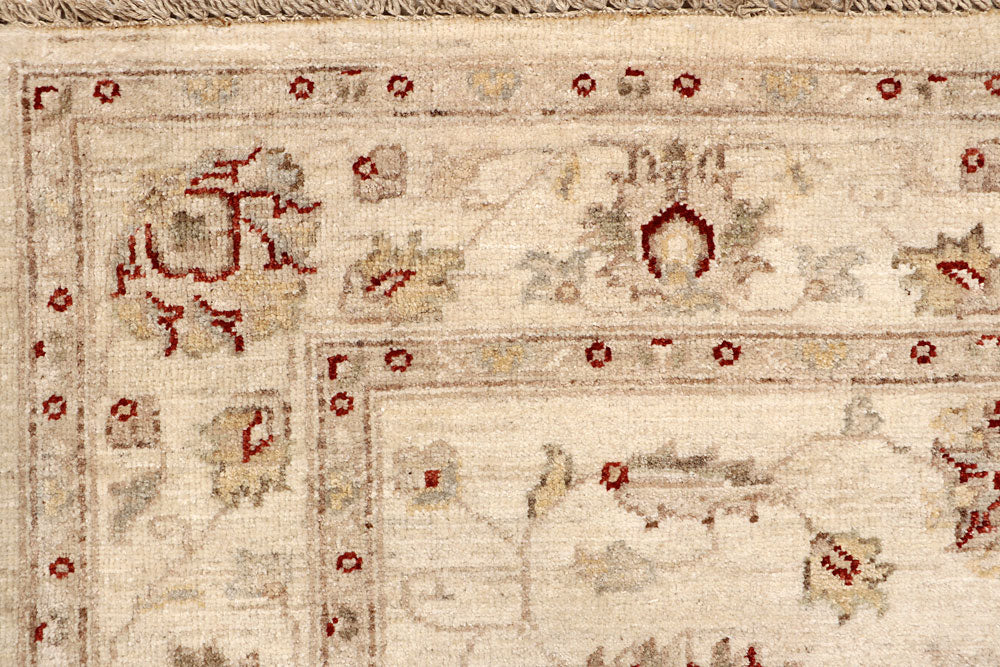 Bisque Oushak 4' 6 x 6' 11 - No. 67426 - ALRUG Rug Store