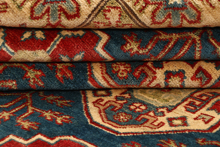 Steel Blue Kazak 4' 11 x 6' 6 - No. 67427 - ALRUG Rug Store