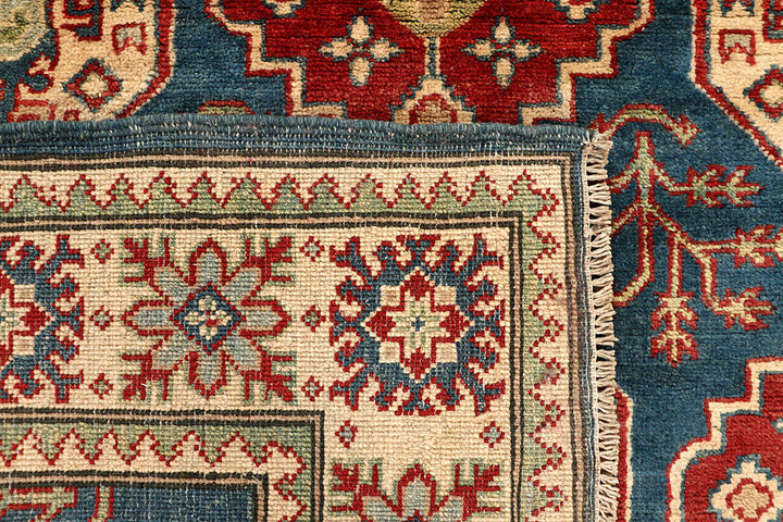 Steel Blue Kazak 4' 11 x 6' 6 - No. 67427 - ALRUG Rug Store