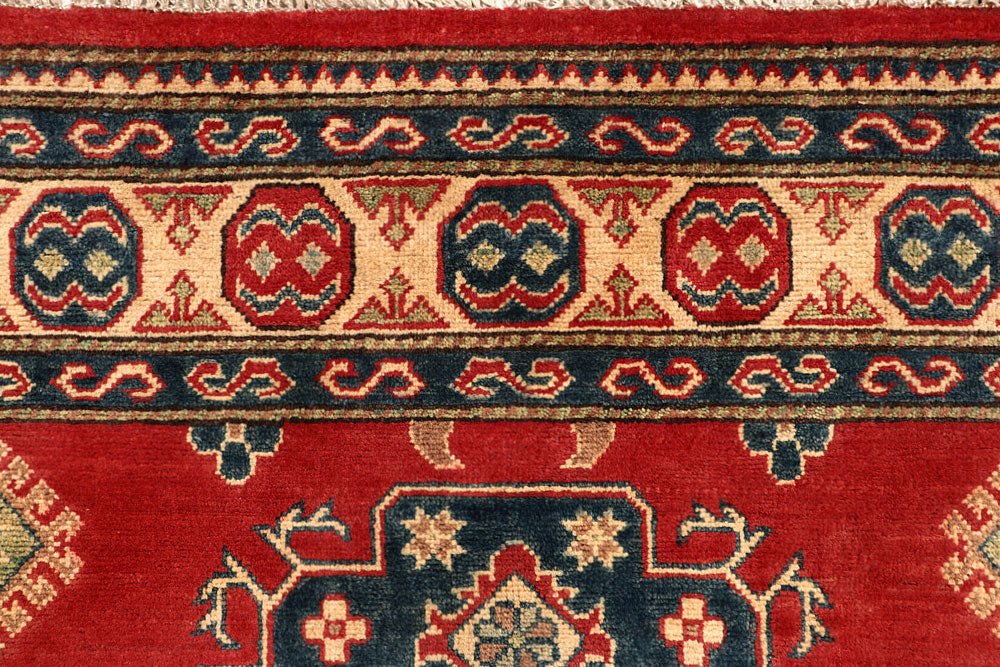 Firebrick Kazak 5' x 6' 7 - No. 67428 - ALRUG Rug Store