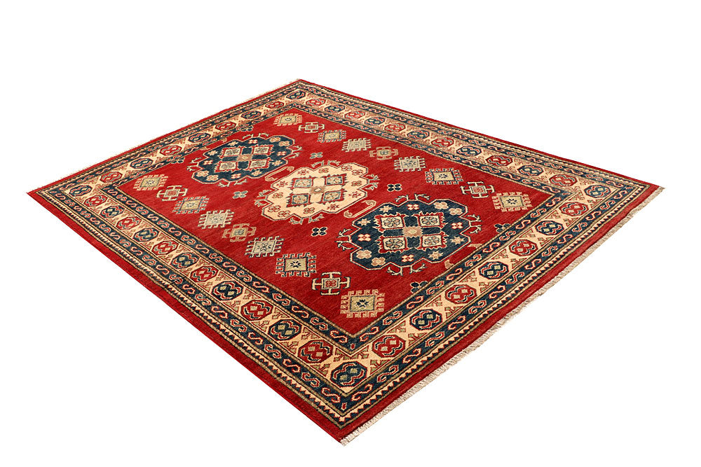 Firebrick Kazak 5' x 6' 7 - No. 67428 - ALRUG Rug Store